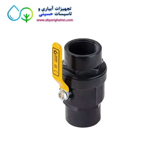 شیر توپی تک ضرب دسته فلزی