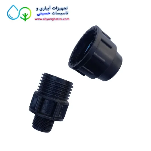 اتصال نری پلی اتیلن پیچی