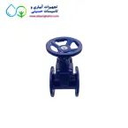 شیر کشویی زبانه لاستیکی